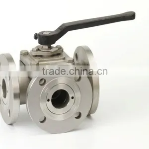 Gear Operation WCB Flange Ball Valve PN16 thumbnail-4