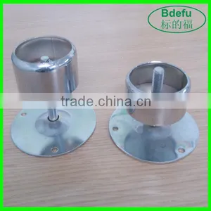 Chrome Finish Iron Adjustable Round Pipe Base/Pipe Fittings thumbnail-1
