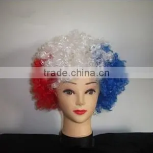 Best Selling Products Football Fans Wig Synthetic Hair Wig thumbnail-5