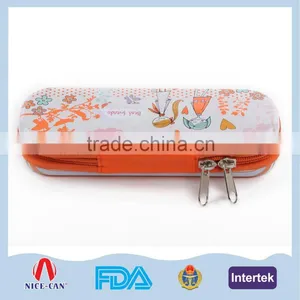 Square Metal Gift Tin Box Pencil Case For Children thumbnail-1