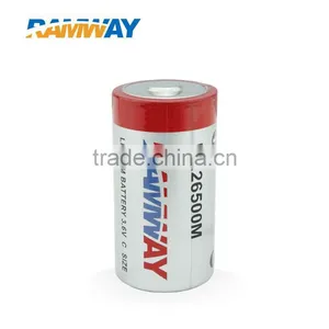 ER26500M Battery,C Size Battery,C Size Spiral 3.6v Lithium Battery From Ramway thumbnail-2
