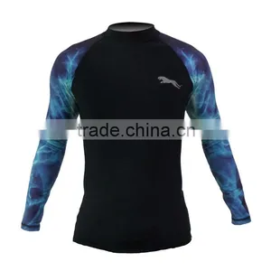 Printing Skin Compression Tights Best Base Layer Spandex Black Shirt thumbnail-1