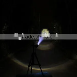 1180 Multi-function Self-defense Rechargeable Baseball Shape 3w Led Torch thumbnail-3
