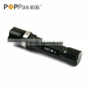 Big Discount Police LED Flashlight W/ 3W XP-E R2 LED Bulbs 18650 Rechargeable Waterproof Tactical Police Torch POPPAS- 809 thumbnail-3