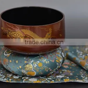Luxurious Orin Singing Bowl Buddhist Religious Items Made From Tin thumbnail-5
