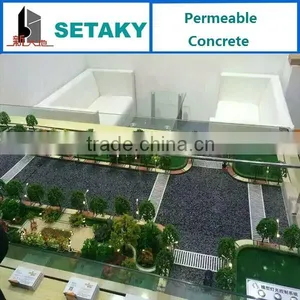 Colorful Pervious Concrete for Golf Course thumbnail-1
