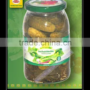 Baby Cucumbers in Glass Jars thumbnail-1