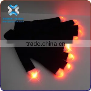 2016 Fashion Halloween Led Gloves,novelty Light up White Gloves thumbnail-2