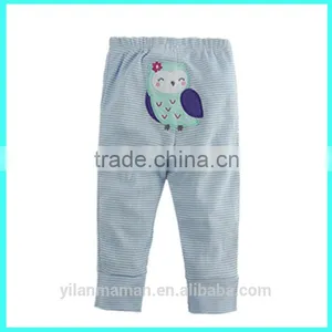 Hot Sale 100% Cotton Cute Embroirdery Kids / Children / Baby Pants for Autumn Quality Choice thumbnail-4