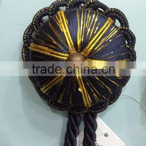 Small Flower Bullion Cotton Tassel thumbnail-2