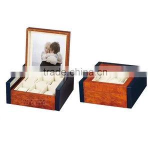 Romantic and Luxury Wood Video Jewelry Box for Watch thumbnail-1