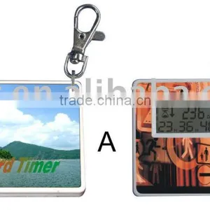 Clock,LCD Clock With Card Form Timer thumbnail-1