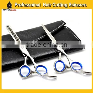 HUNTERrapoo 6" Beauty Hair Salon Scissors Set,Razor Edge Cutting Scissors & Thinning Shears thumbnail-4
