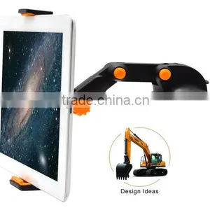Sunction Mobile Phone Cradle Car Mount Holder, Car Seat Cup Holder for IPad Mini/glaxey Tab thumbnail-2