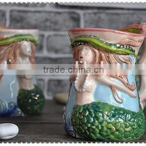 2015 New Arrival Ceramic 3d Mermaid Mug thumbnail-3