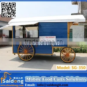 New Hot Sale Mobile Fryer Food Cart/food Kiosk Prices for CE Approved thumbnail-2
