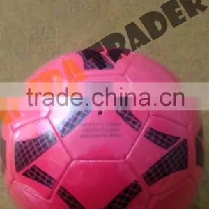 Size 5 PVC Hand Stitched Soccer Ball thumbnail-1
