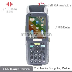 3.5inch Android Barcode Scanner Phone With 1d/2d Barcode Reader ,3G, Wifi , Gps,NFC, UHF RFID Reader thumbnail-6