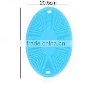 Colorful Round Non-Slip Heat Resistant Mat Coaster Cushion Placemat Kitchen Ware thumbnail-2