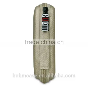High Quality BUBM Champagne Gold Hard Disk Mini Travel Storage Bag thumbnail-6