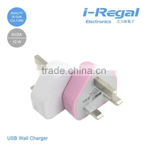 Mobile Phone USB Wall Charger for Samsung Galaxy S5 S4 S3 Note 3 Note 2 thumbnail-3
