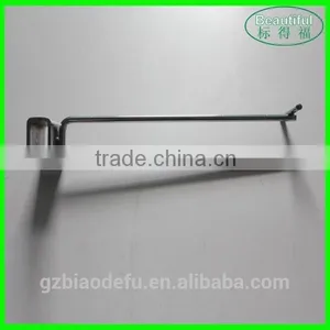 Square Tube Crossbar Hook With Price Tag Holder thumbnail-1
