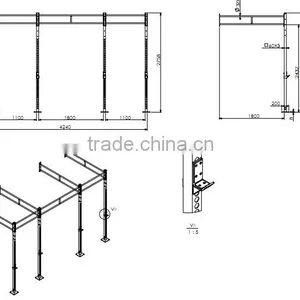 High Quality Gym Training Crossfit Wall Mounted Rack thumbnail-3