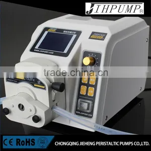 JIHPUMP Stepper Motor LCD Type Peristaltic Pump BT-100CA Group thumbnail-1
