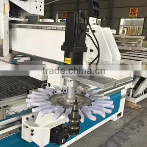 Philicam Cheap Price Automatic 3d Wood Nesting Carving Cnc Routing Milling Machine for Wooden thumbnail-5