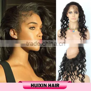 Natural Wave Peruvian Virgin Hair 360 Lace Frontal With Lace Band ,lace Frontal thumbnail-1