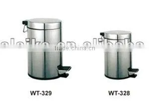 8L 304 Stainless Steel Trash Bin thumbnail-1
