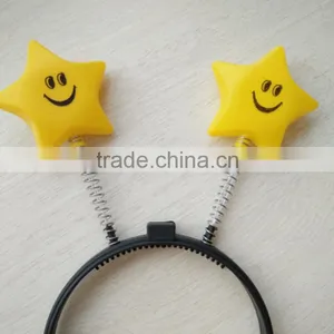 Wholesale Light Up Five Star Headband Led Flashing Light Party Supplies Fashion Headband thumbnail-3