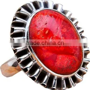 Ravishing Handmade Jewelry Religious Om Design 925 Sterling Silver Ring Wholesale Jewellery Rings thumbnail-1