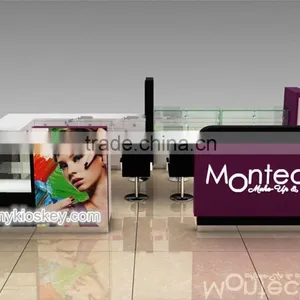 Mall Nail Bar Kiosk for Manicure | Nail Bar Kiosk Design | Nail Beauty Kiosk Design for Sale thumbnail-4