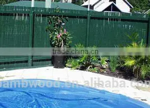 Bamboo Fence With External Galvanised Wiring thumbnail-5
