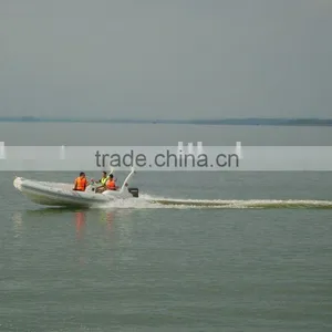 Perfect Finished PVC or Hypalon RIB Boat 5.8m thumbnail-1