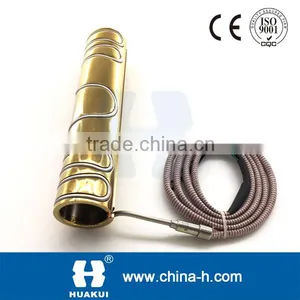 Hot Runner Brass Pipe Heater Nozzle Heater Pressed With Coil Heater thumbnail-1