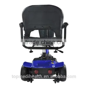 Four Wheel Lightweight Electric Bule Mobility Scooter thumbnail-3