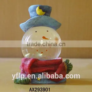 Resin/Polyresin Christmas Crafts of Snow Ball thumbnail-2
