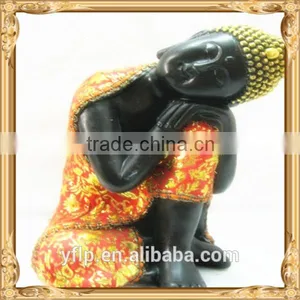 Resin Closing Eyes Hindu God Craft for Home Decoration thumbnail-1