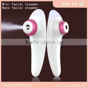 New Design Rechargeable Handy Nano Mist Spray Facial Steamer Beauty Device thumbnail-1
