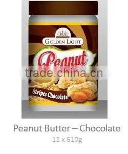 Peanut Butter - Stripes Chocolate thumbnail-1