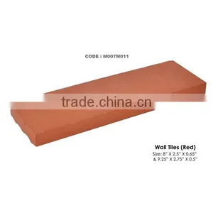 Maintance Free Architectural Clay Wall Tiles CT-5 Red thumbnail-1