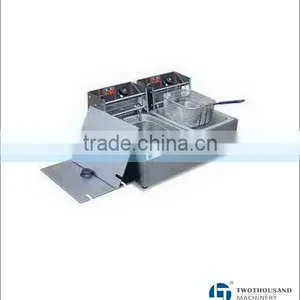 Potato Chips Fryer Machine - 2 Baskets, 5.5x2 Liters, 2500x2 Watt, TT-WE2 thumbnail-1