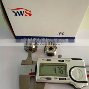 Linear Guide System Parts Stainless Steel Double VV Wheel Bearing RM1 thumbnail-1