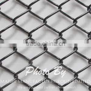 Green PVC Coated Fencing Chain Link thumbnail-5