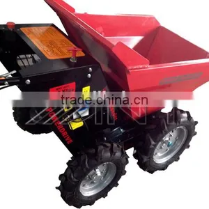 Construction Equipment Hydraulic Tractor Chain Driven Power Barrow BY300 thumbnail-4