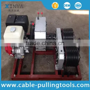 Double Capstan 5T Cable Pulling Winch With Gasoline Engine thumbnail-1