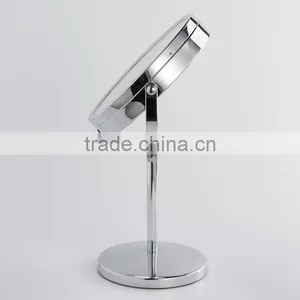 Double Sided Tabletop Magnification LED Makeup Mirror thumbnail-3