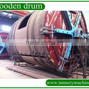Leather Processing Machinery Wooden Drum for Cable Packaging for Soaking/Liming/Tanning thumbnail-6